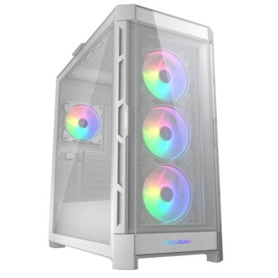 COUGAR Boitier Pc Gaming  Gaming DUOFACE PRO RGB Blanc