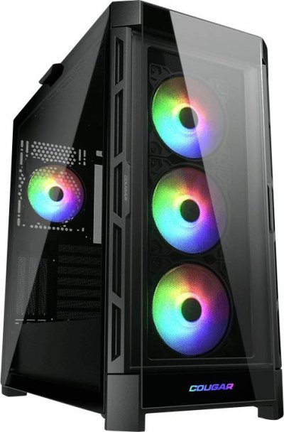 COUGAR Boitier Pc Gaming  Gaming DUOFACE PRO RGB Noir