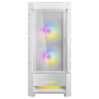 COUGAR Boitier Pc Gaming  Gaming DUOFACE RGB Blanc