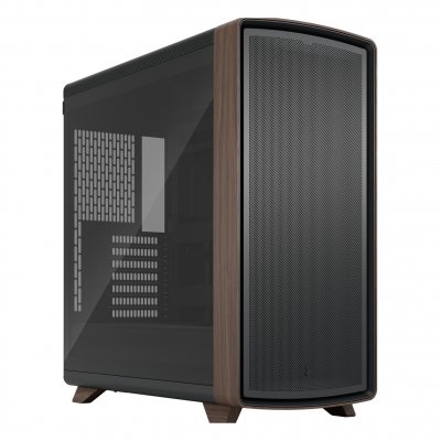 FRACTAL DESIGN Bo&icirc;tier PC gaming  Summit TG Light Tint moyen tour noir