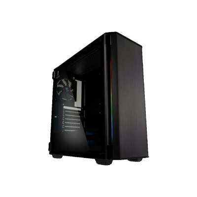 KOLINK Boitier Pc Gaming Tour E-ATX Refine RGB avec panneau vitr&eacute; Noir