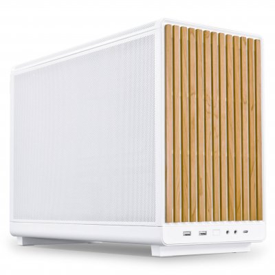 LIAN LI Bo&icirc;tier PC Lian-Li A3-mATX Blanc - mT/Sans Alim/mATX