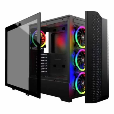 M.RED Bo&icirc;tier PC  Dream Eyes Noir - MT/Sans Alim/ATX