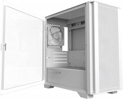 MONTECH Boitier PC Mini Tour Micro ATX  Air 100 Lite avec panneau vitr&eacute; - Blanc