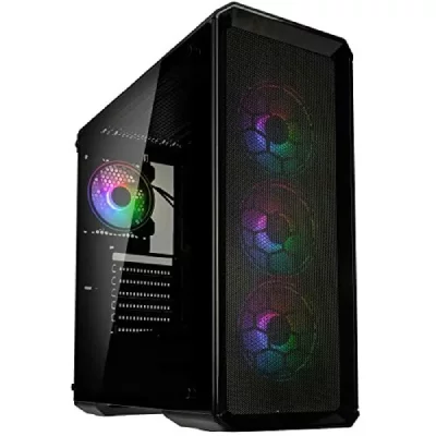 KOLINK Bo&icirc;tier PC Moyen Tour ATX avec panneaux vitr&eacute;s  Levante v2 RGB