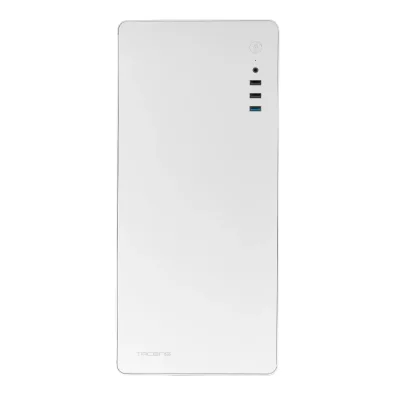 TACENS Boitier PC Moyen Tour ATX  Ensis - Blanc