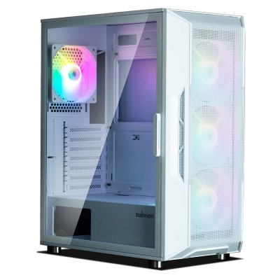 ZALMAN Boitier PC Moyen Tour  i3 Neo (Blanc) RGB