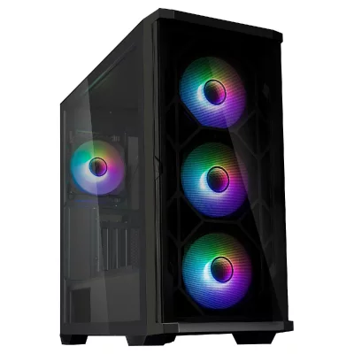 ZALMAN Boitier PC Moyen Tour  Z10 DUO (Noir)