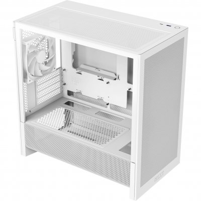 NZXT Bo&icirc;tier PC  H3 Flow Blanc - MT/Sans Alim/mATX