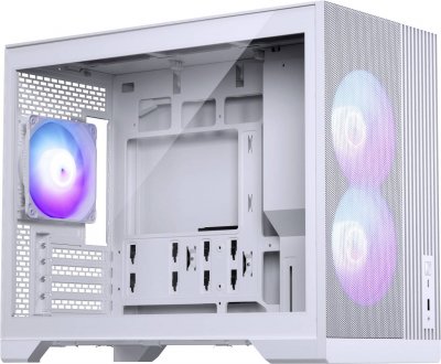 PHANTEKS Bo&icirc;tier PC  XT M3 RGB avec 3x120mm Blanc - mT/Sans Alim/mATX