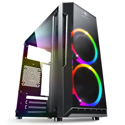 SPIRIT OF GAMER Bo&icirc;tier PC  Deathmatch 3 ARGB - mT/Sans Alim/mATX