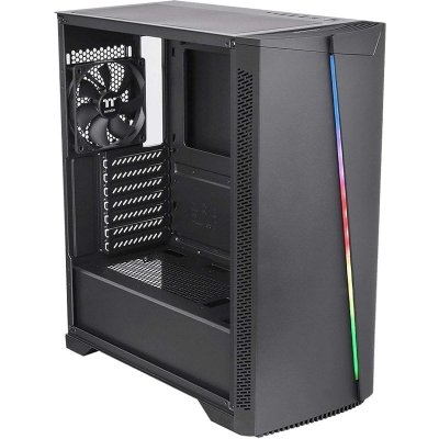 THERMALTAKE Bo&icirc;tier PC  H350 TG RGB - MT/Sans Alim/ATX