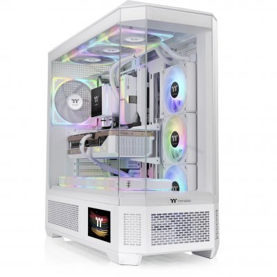 THERMALTAKE Bo&icirc;tier PC - - View 600 TG - Tour Complet - Verre Tremp&eacute; - Neige