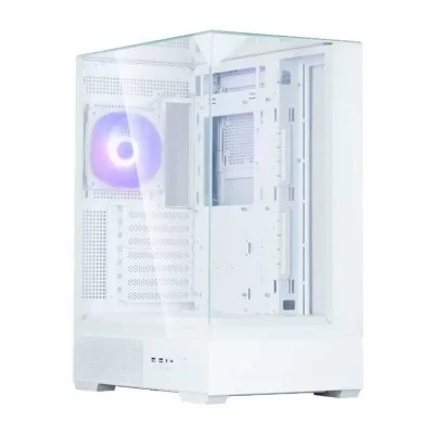ZALMAN Boitier PC -  - P40 Prism - Sans alimentation - Moyen tour - Format ATX - Blanc 
