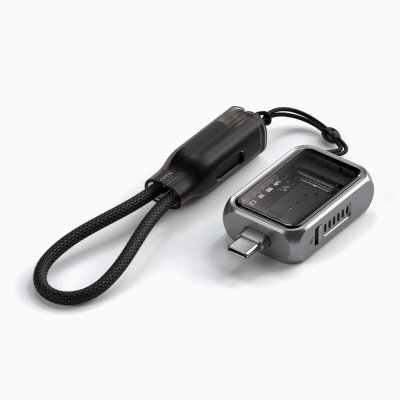 SATECHI Bo&icirc;tier SSD  Mini NVMe Gris Anthracite