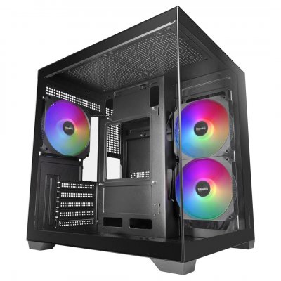 MARS GAMING Bo&icirc;tier TACENS MARS MC-VIEW3 3xARGB USB-C mATX