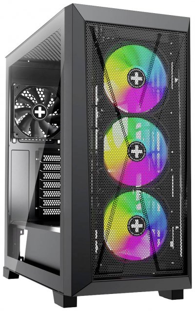 XILENCE Bo&icirc;tier tour micro-ATX/mini-ITX/ATX, acier/plastique/verre, noir