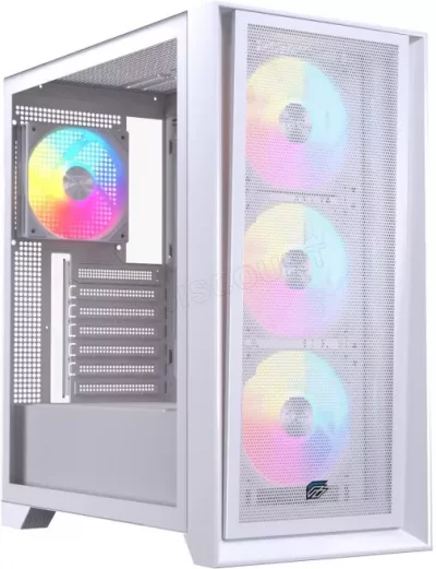 EINAREX Boitiers PC  P600 Midi Tower White (EXCS-PL-600R-W)