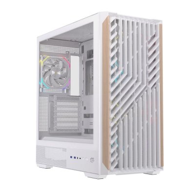 EINAREX Boitiers PC  P800 Mid-Tower White (EXCS-PL-800R-W)