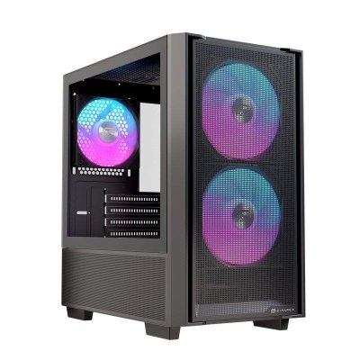 EINAREX Boitiers PC  PM150 Micro-Tower Black (EXCS-PM-150R-B)