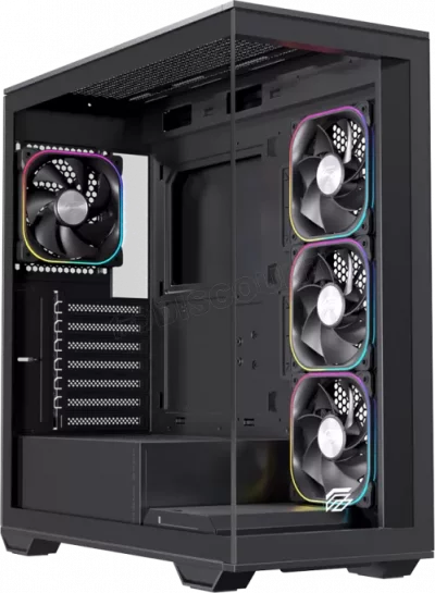 EINAREX Boitiers PC  S700 Mid Tower Black (EXCS-PR-700R-B)