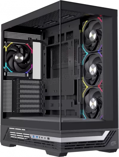 EINAREX Boitiers PC  S800 Midi Tower Black (EXCS-PR-800R-B)