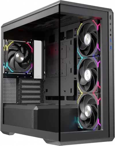 EINAREX Boitiers PC  ZM800 Micro Tower Black (EXCS-ZM-800R-B)
