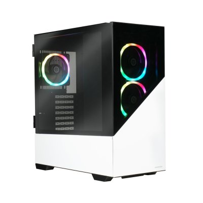 ENERMAX Boitiers PC  K8 Schwarz ATX Mid Tower White (ECA-EK8-WW-ARGB)