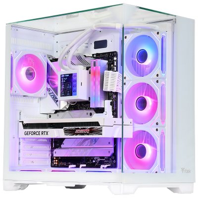ITEK Boitiers PC  Dark Cave Pano RGB White (ITGCADCPAW)