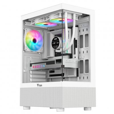 ITEK Boitiers PC  Showbui 33 RGB White (ITGCASB33W)