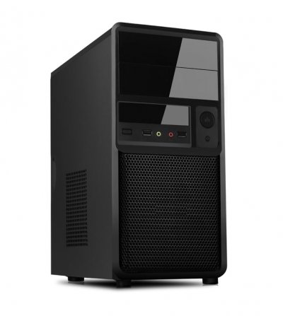 ITEK Boitiers PC  Spider + 500W PSU Black (ITM89BM)