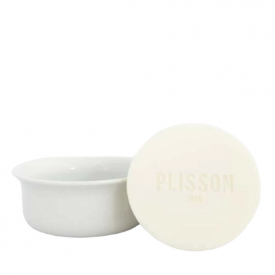 PLISSON Bol &agrave; Barbe en porcelaine avec couvercle et savon Multicolore 
