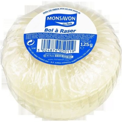 MONSAVON Bol &agrave; raser 1 boite et savon de 125g 