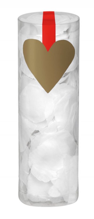 BOLAND  48022 &ndash; Cylindre avec p&eacute;tales de Rose, 288 pi&egrave;ces, Blanc