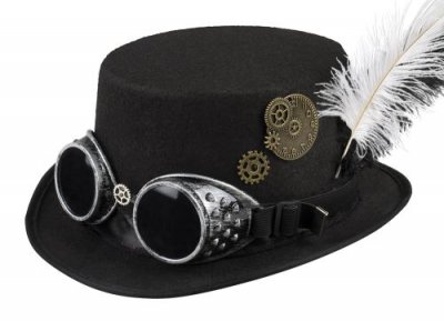 BOLAND  54502&nbsp;Chapeau Steampunk, pour femme, taille unique
