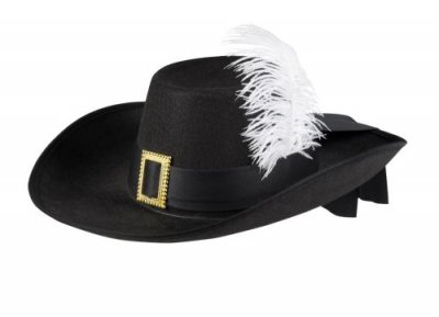 BOLAND  chapeau Musketier Andr&eacute; hommes taille unique noir