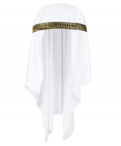 BOLAND  chapeau Sjeik Abdullah hommes blanc taille unique 