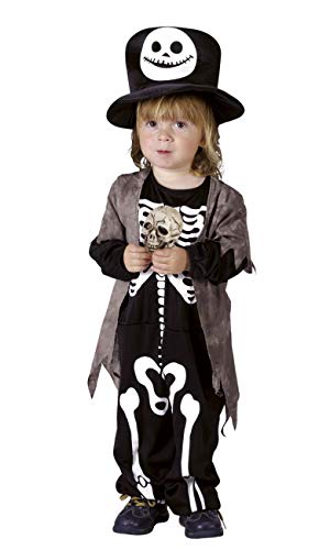 BOLAND - D&eacute;guisement-Costume Gar&ccedil;on Squelette, Boys, 10134219, 3/4 Ans