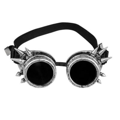 BOLAND - Lunettes Cyberpunk, 10116713, Argent, Taille Unique