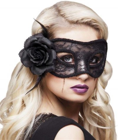 BOLAND BV Boland masque pour les yeux Mystique polyester noir taille unique