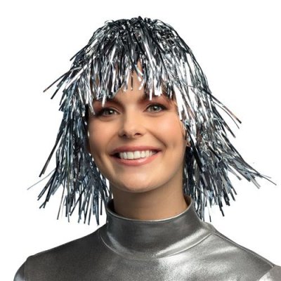 BOLAND  - Perruque - Couleur m&eacute;tallique One Size argent