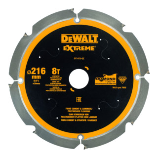 DEWALT Bolette de la mer circulaire pcd 216 / 30mm 8Z