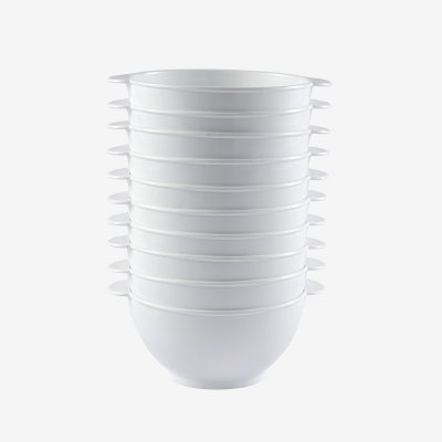 GILAC Bols &agrave; anses 50 cl x 10 blanc