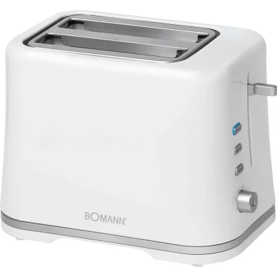 BOMANN  Grille Pain Toaster 2 fentes blanc  TA 1577 CB