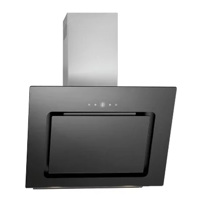 BOMANN  Hotte-hotte plate-&eacute;cran LED 60 cm Noir-acier inoxydable