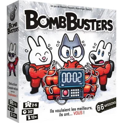 ASMODEE Bomb busters jeu cooperatif CGBOMB01FR