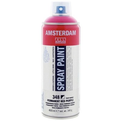 NO BRAND Bombe de peinture Amsterdam 400ml rouge permanent pourpre rouge