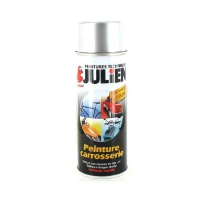 JULIEN Bombe de peinture Carrosserie  gris thallium m&eacute;tallis&eacute; 400 ml