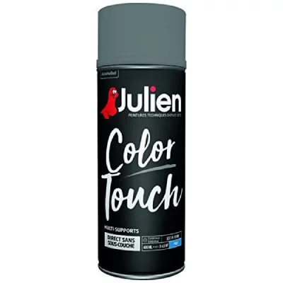 JULIEN Bombe de peinture Color touch  anthracite RAL 7016 mat 400 ml