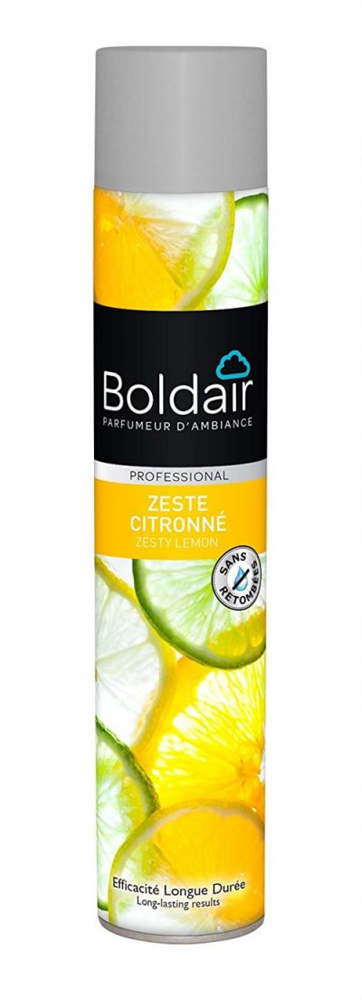 BOLDAIR Bombe d&eacute;sodorisante citron 500ml